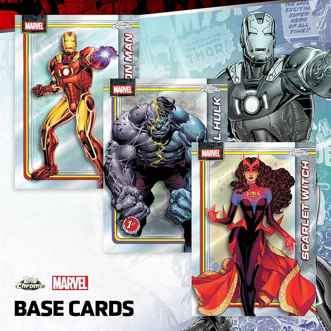 2026 Topps Chrome Marvel Comics – Factory Sealed – Mega Box